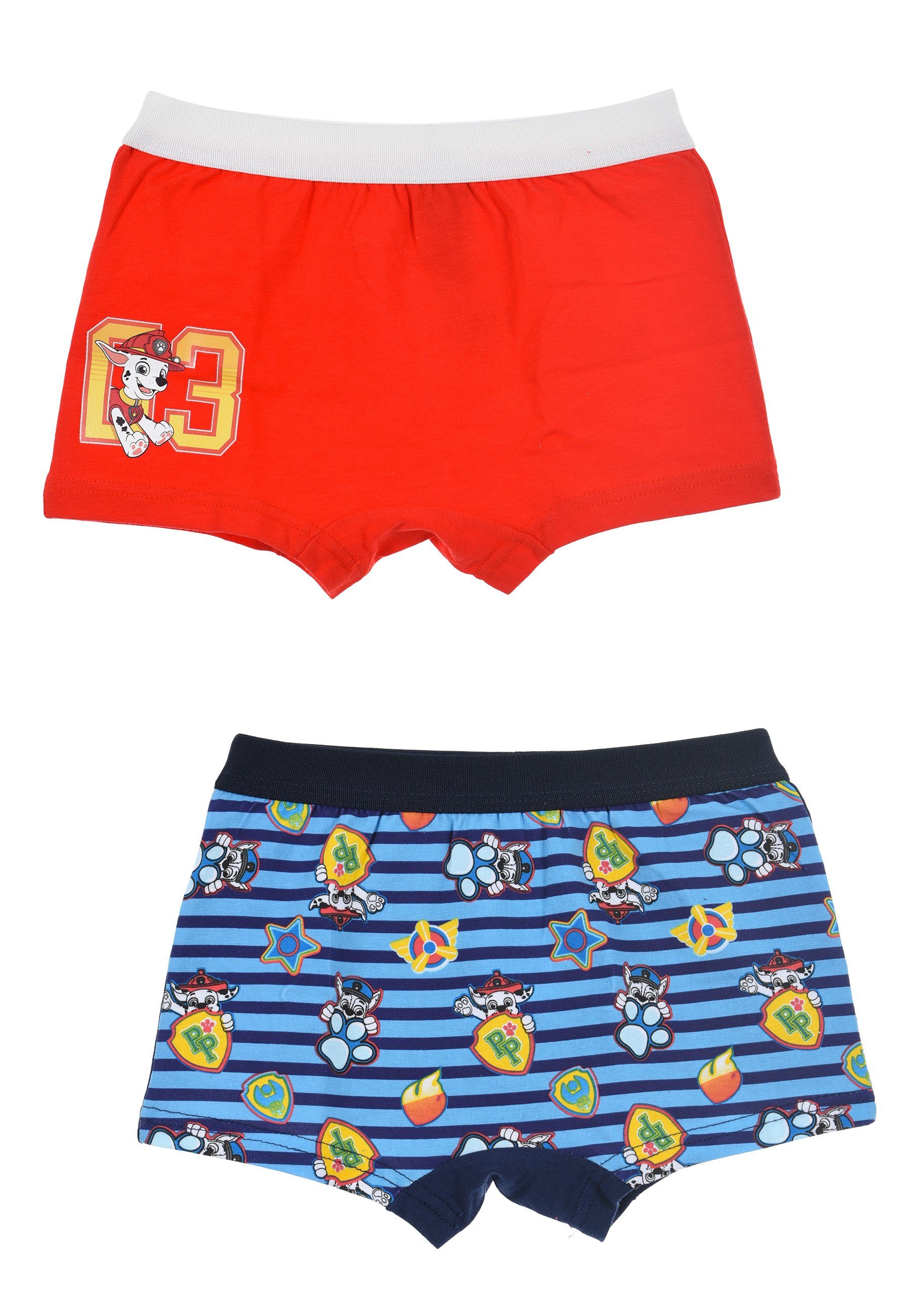 PAW PATROL Боксерские мужские трусы, боксерки Marshall Kinder Jungen Unterhosen Pants (2-St)