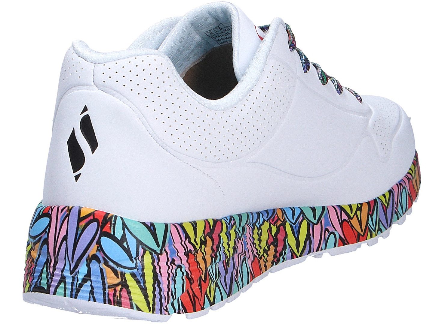 Skechers Skechers Mädchen Halbschuh UNO weiß Größe Schnürschuh