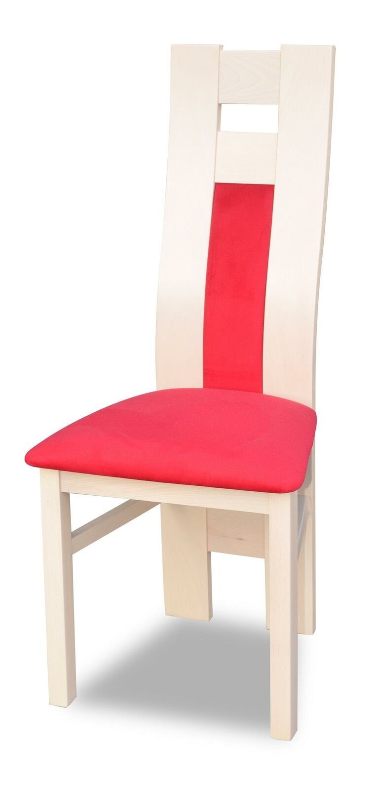 Massiv Polster Lehn Stühle Gruppe Stuhl, Garnitur Sitz JVmoebel Holz