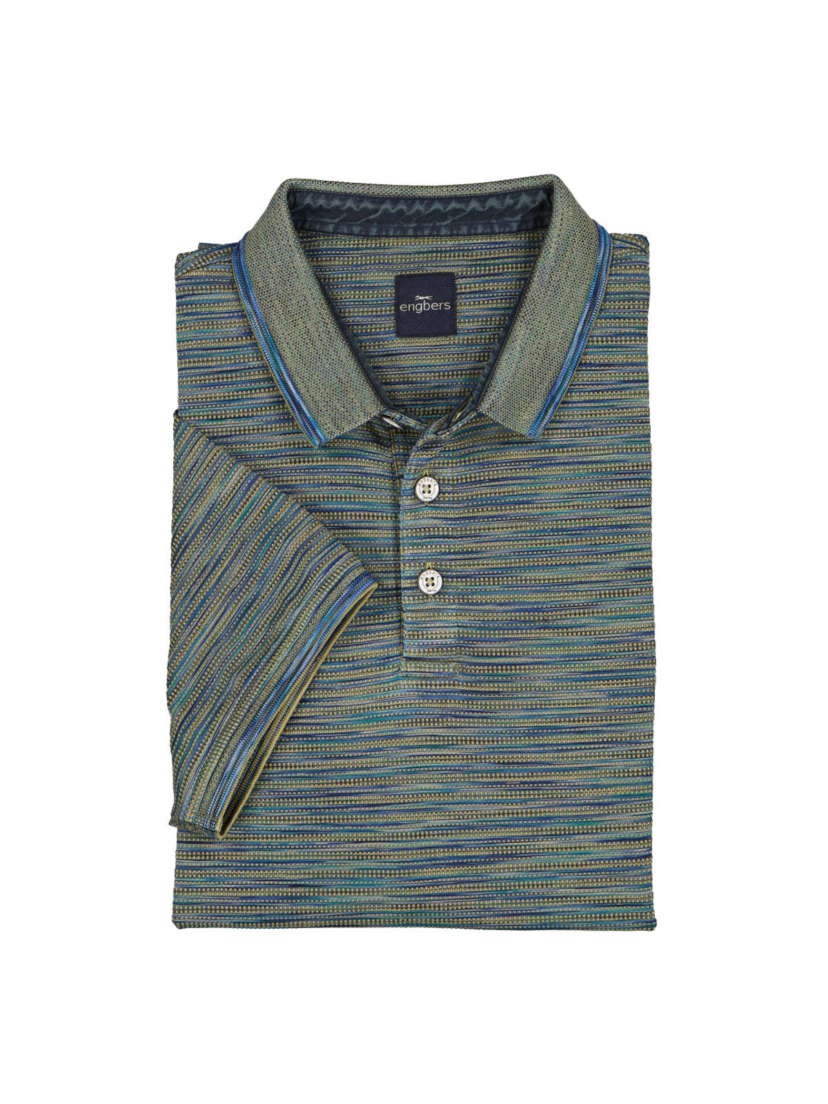 Engbers Poloshirt Polo-Shirt meliert günstig online kaufen