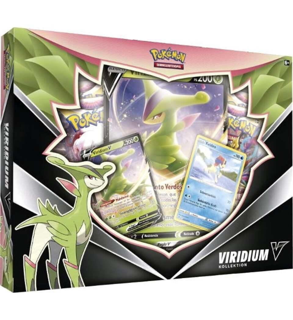 Sammelkarte The Pokémon Company International Sammelkarte Viridium V Kollektion DE