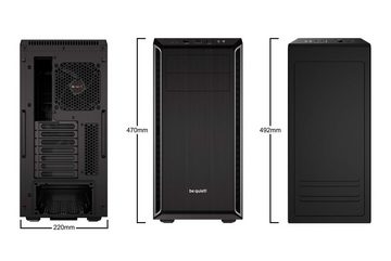 Kiebel Silent Master V Business-PC (AMD Ryzen 5 AMD Ryzen 5 5600X, GT 1030, 16 GB RAM, 500 GB SSD, Luftkühlung)