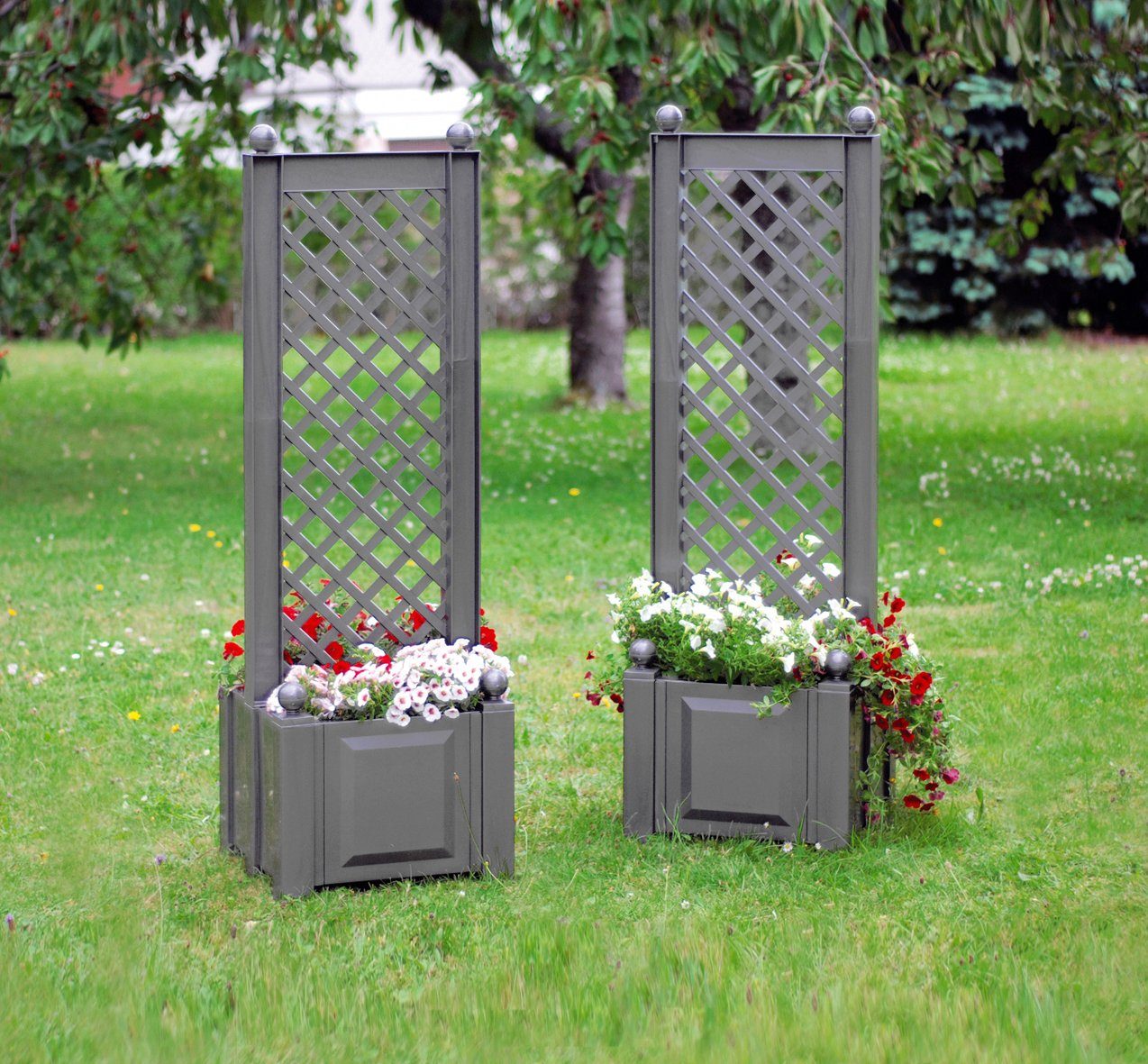 KHW Spalier , mit Pflanzkasten, 2 Stk., BxTxH je 43x43x140 cm online