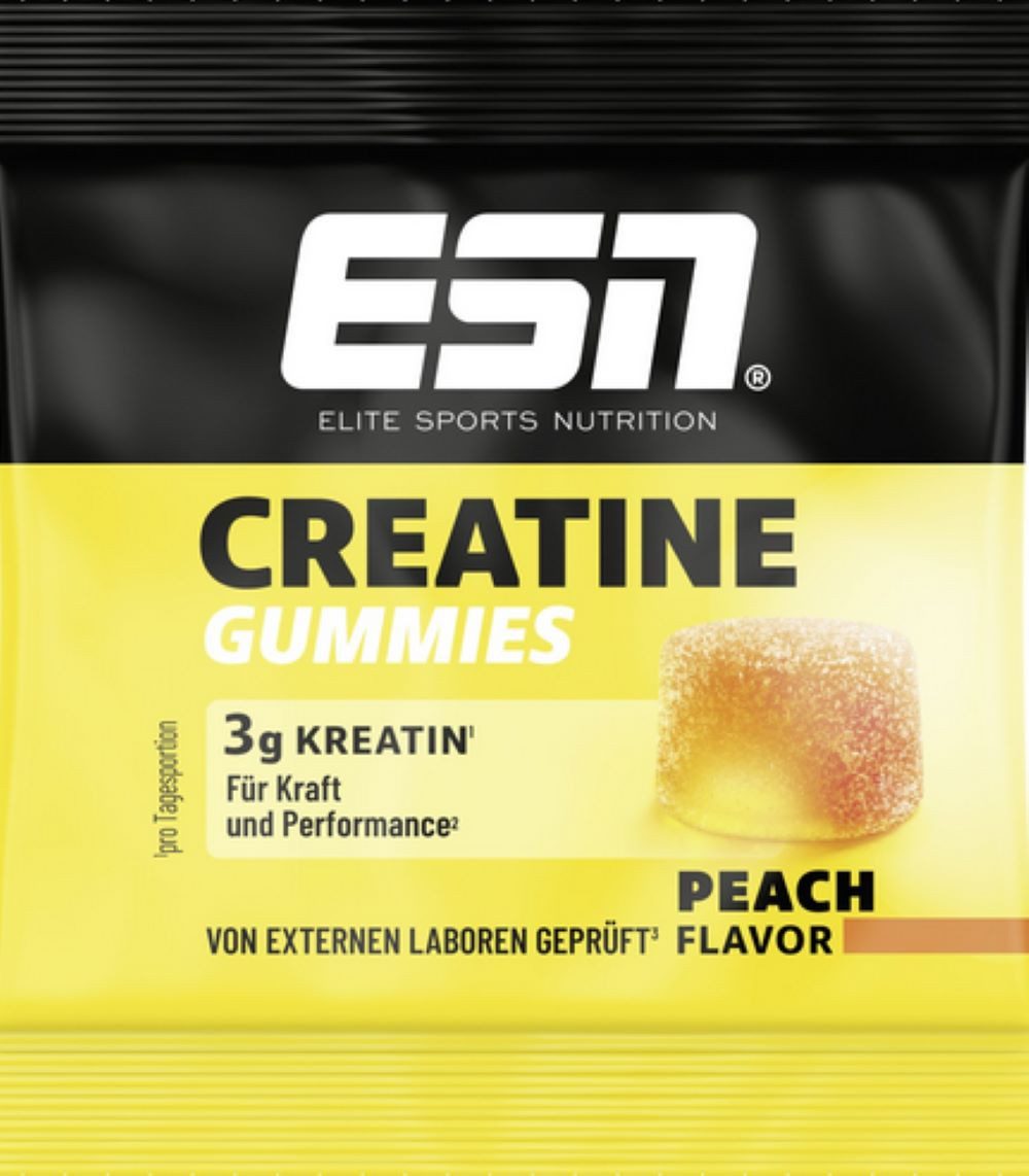 ESN ESN Creatine Gummies - 4 Gummies 20g Gel, 3 g Kreatin pro Portion