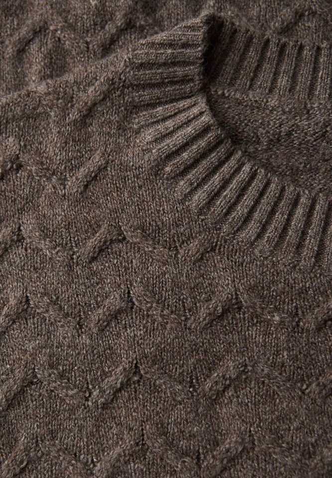 STREET ONE Strickpullover - modischer Zopfstrick günstig online kaufen