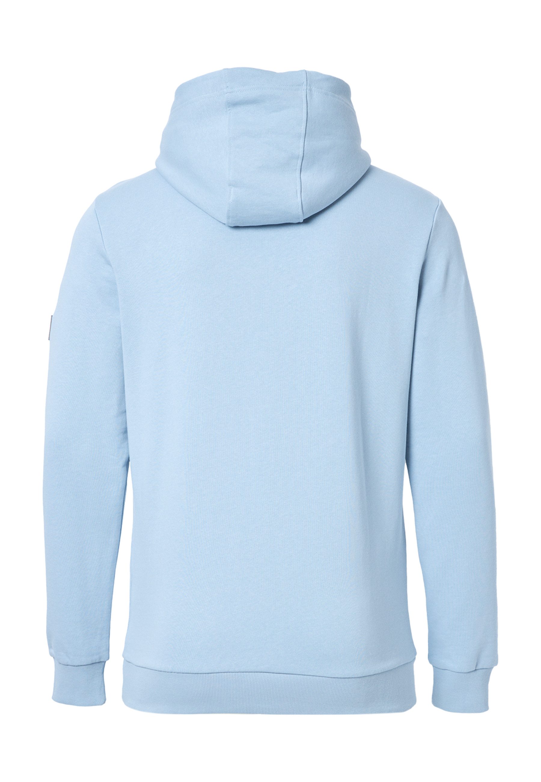 FORSBERG Sweatshirt Hoodie mit schwarzem Anaglyph-Logo