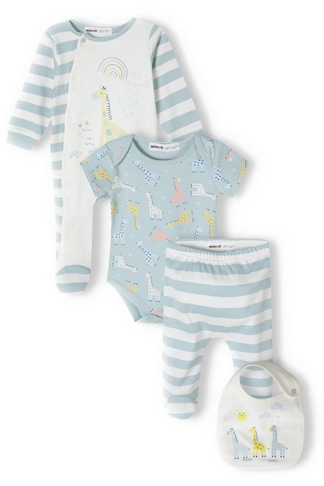 MINOTI Body & Leggings Baby-Set 4-tlg. (0-12m), MINOTI - trendige Mode aus  England