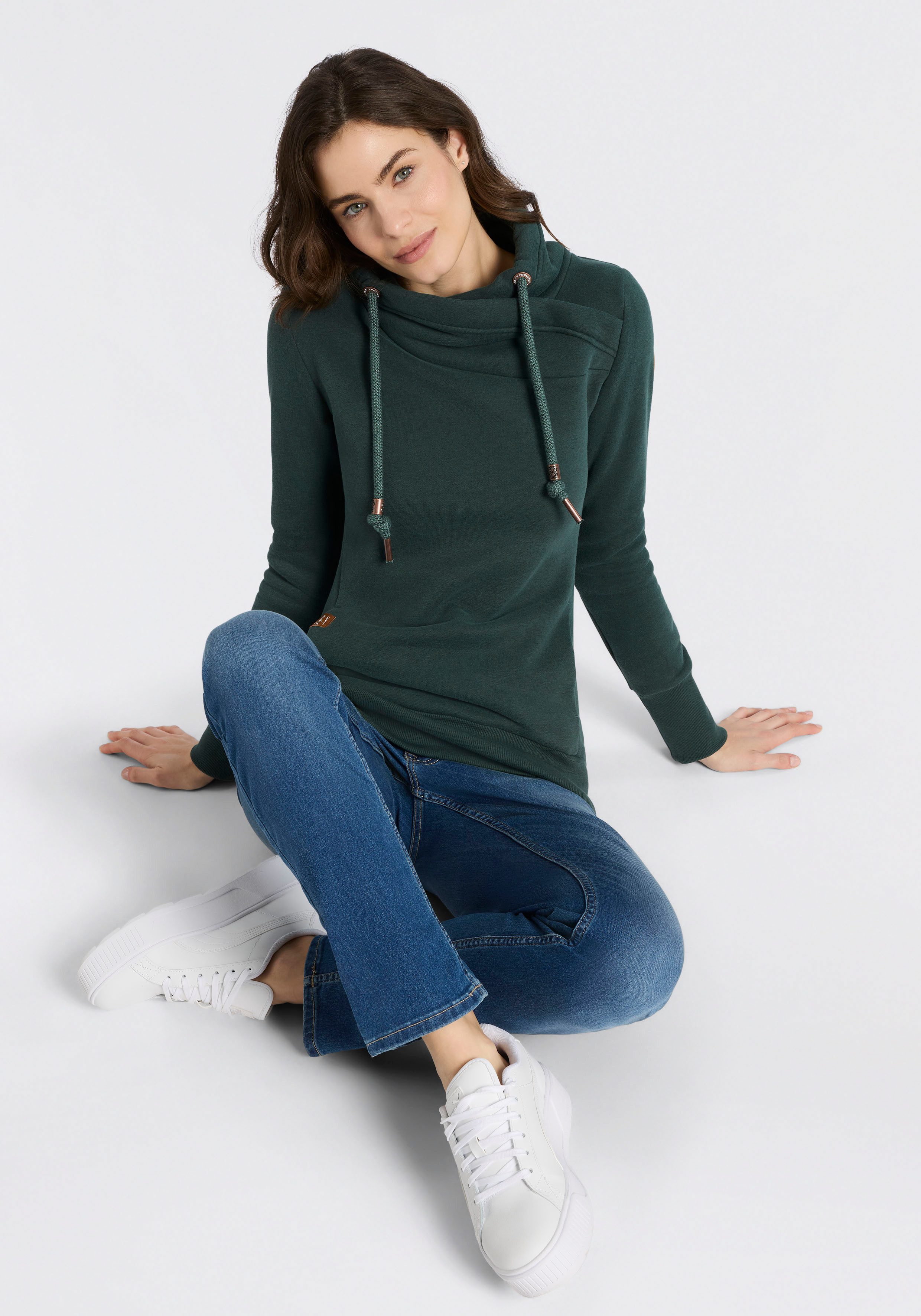 Ragwear Sweatshirt NESKA O seitliche Eingrifftaschen – Bild 3 von 5