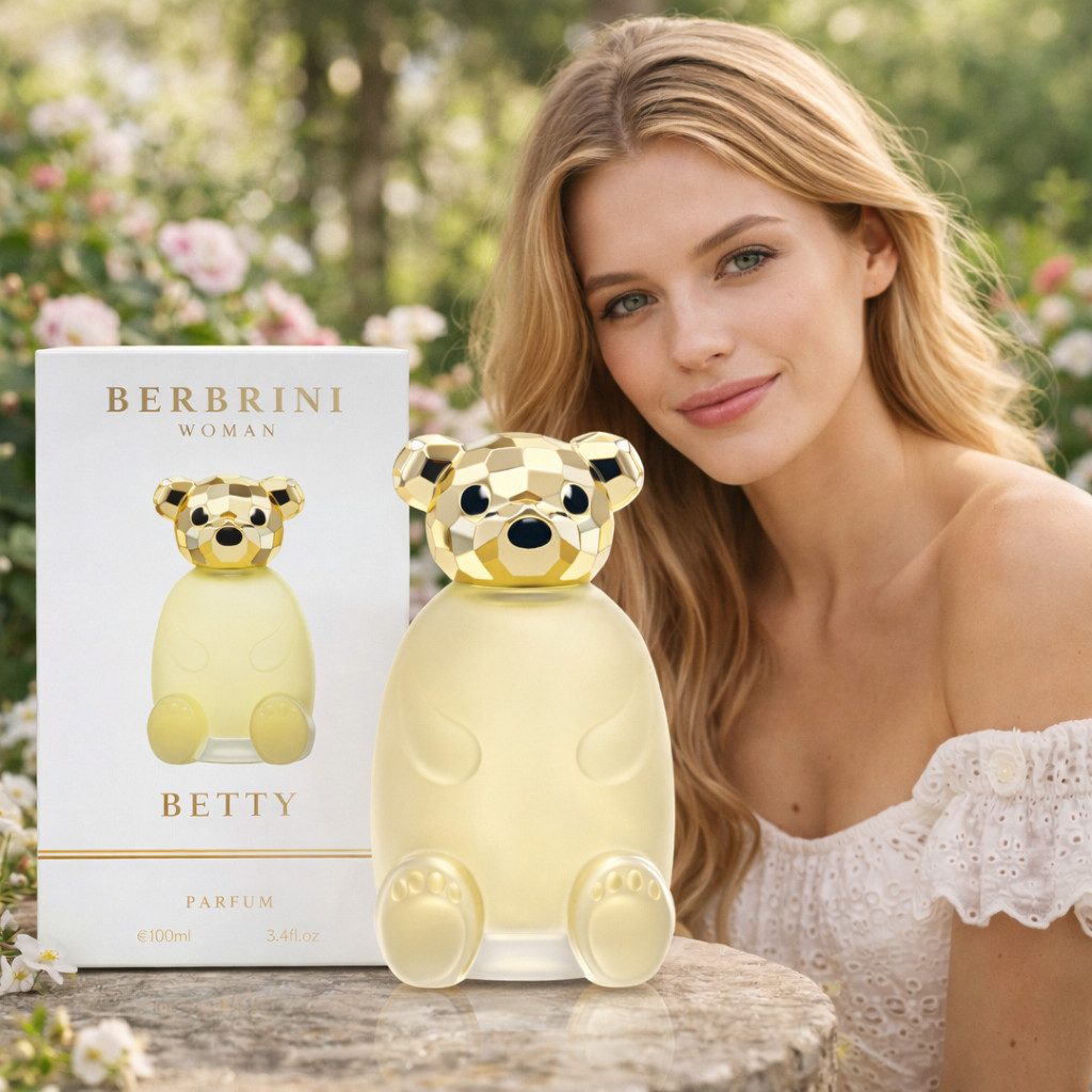 BERBRINI Eau de Parfum Betty for Woman, Damenduft, Frisch, Fruchtig, Blumig, 100ml, 1-tlg., Hergestellt in UK, luxuriöser Damenduft, langanhaltend Premium Duft