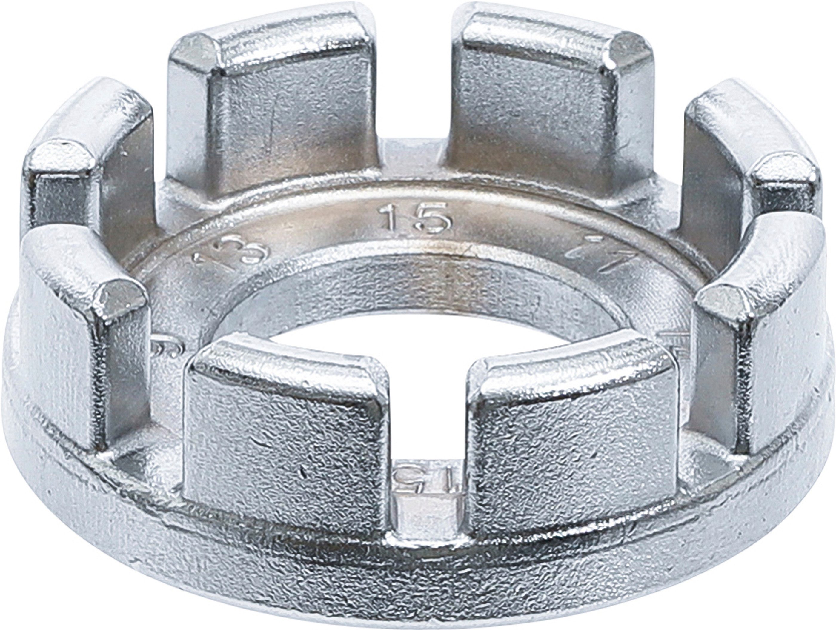 BGS technic Maulschlüssel Speichenschlüssel mit7 Größen für Speichennippel 9G - 15G (1 St)