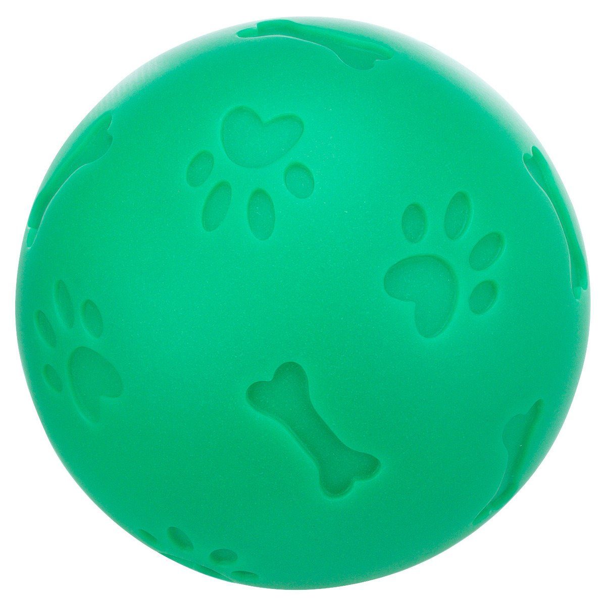 TRIXIE Spielknochen Dog Activity Snacky Snackball Kunststoff, Durchmesser: 7 cm / Farbe: grün