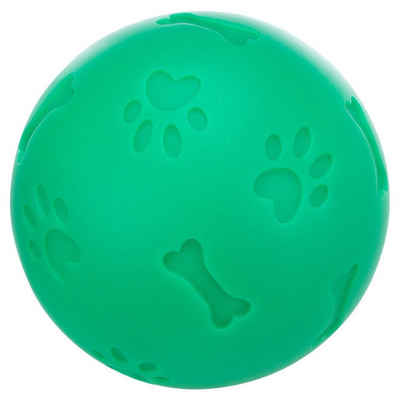 TRIXIE Spielknochen Dog Activity Snacky Snackball Kunststoff, Durchmesser: 7 cm / Farbe: grün
