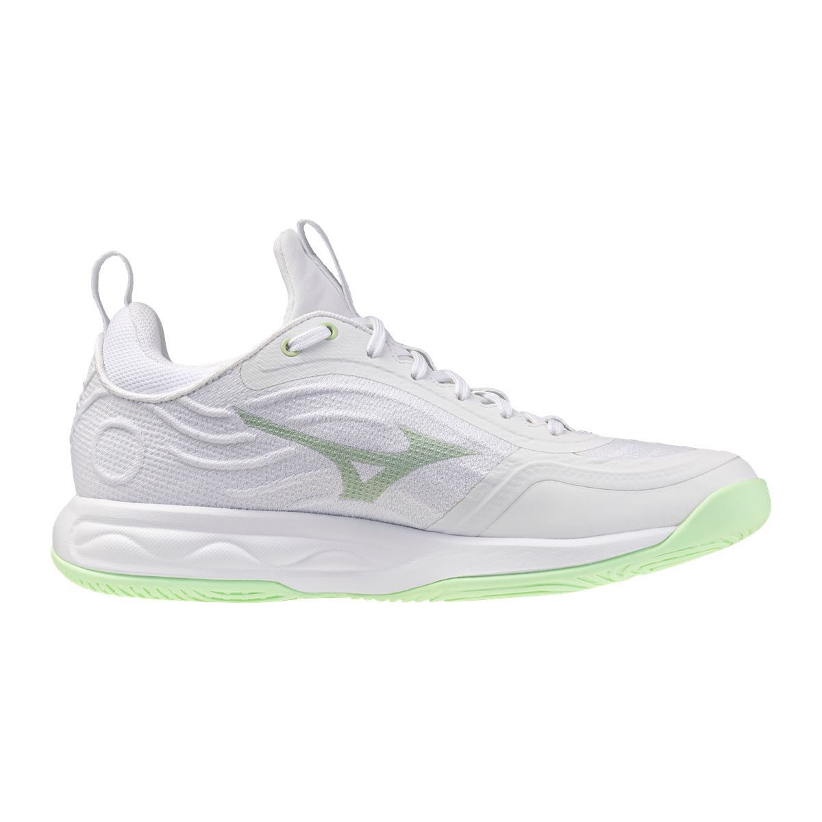 Mizuno WAVE LUMINOUS ELITE(W) White/Aqua Gray/Ambrosia Handballschuh