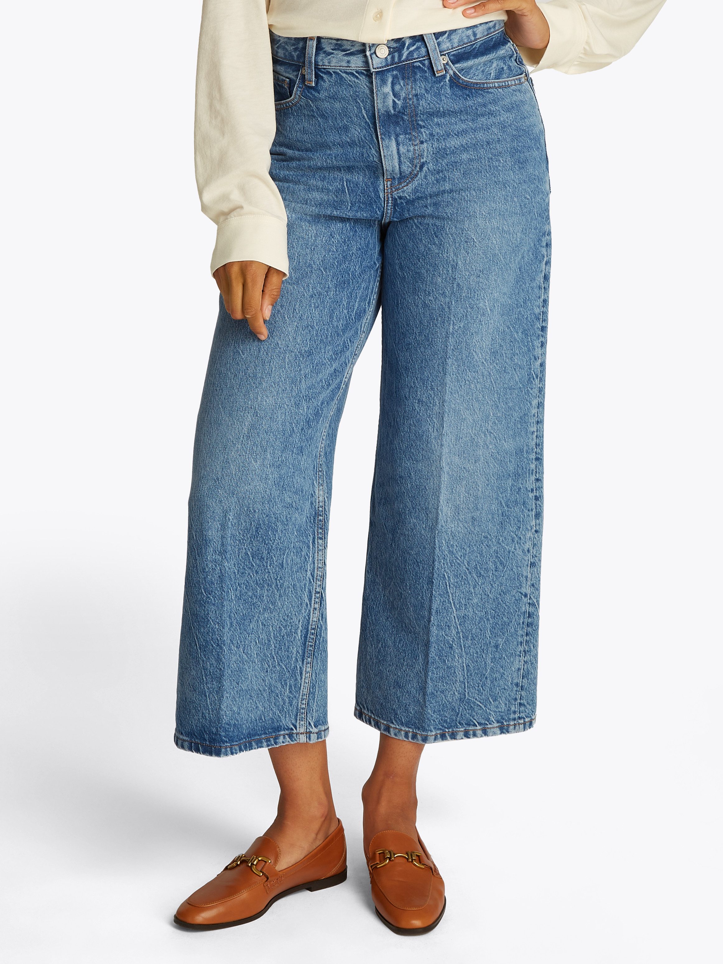 Tommy Hilfiger Weite Jeans WIDE LEG günstig online kaufen