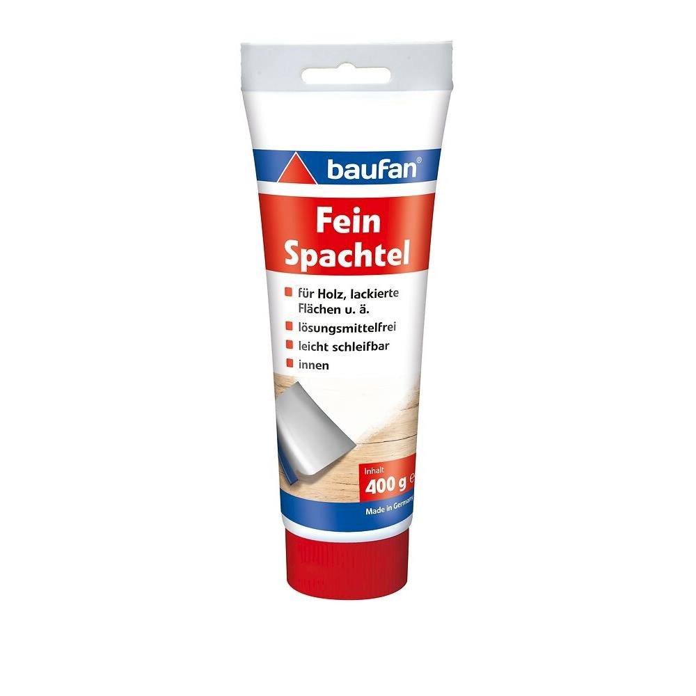 Spachtelmasse Feinspachtel 400 g Spachtel für Holz, lackierte Flächen uvm.