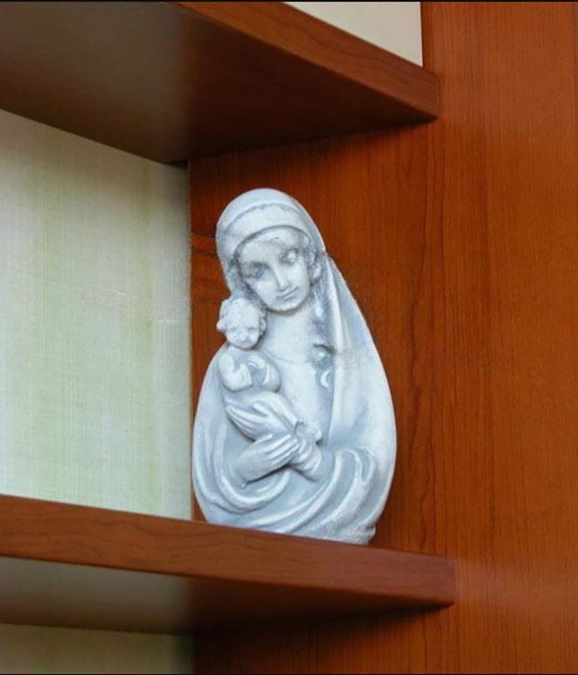 Xlmoebel Skulptur Maria & Jesus Figuren – Heilige Deko Skulpturen Sofort (1 St), Hergestellt in Europa