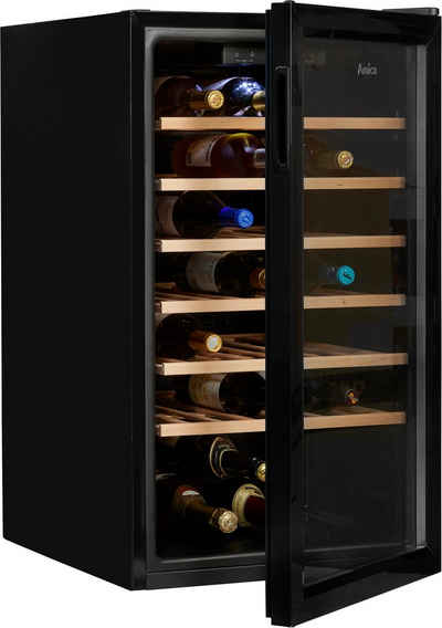 Amica Weinkühlschrank WK 341 901 S,für 52 Standardflaschen á 0,75l, Standkühlschrank