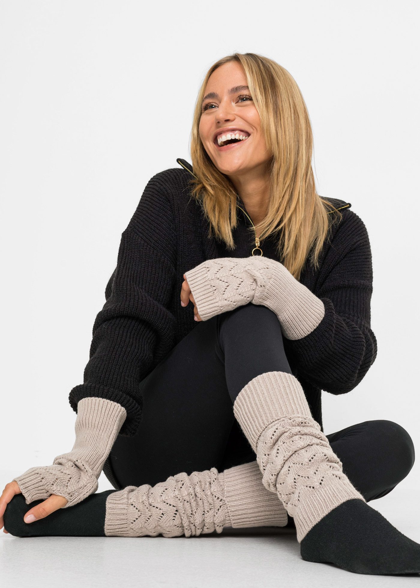 bonprix Armstulpen Armstulpen und Beinstulpen (4-tlg-Set) günstig online kaufen