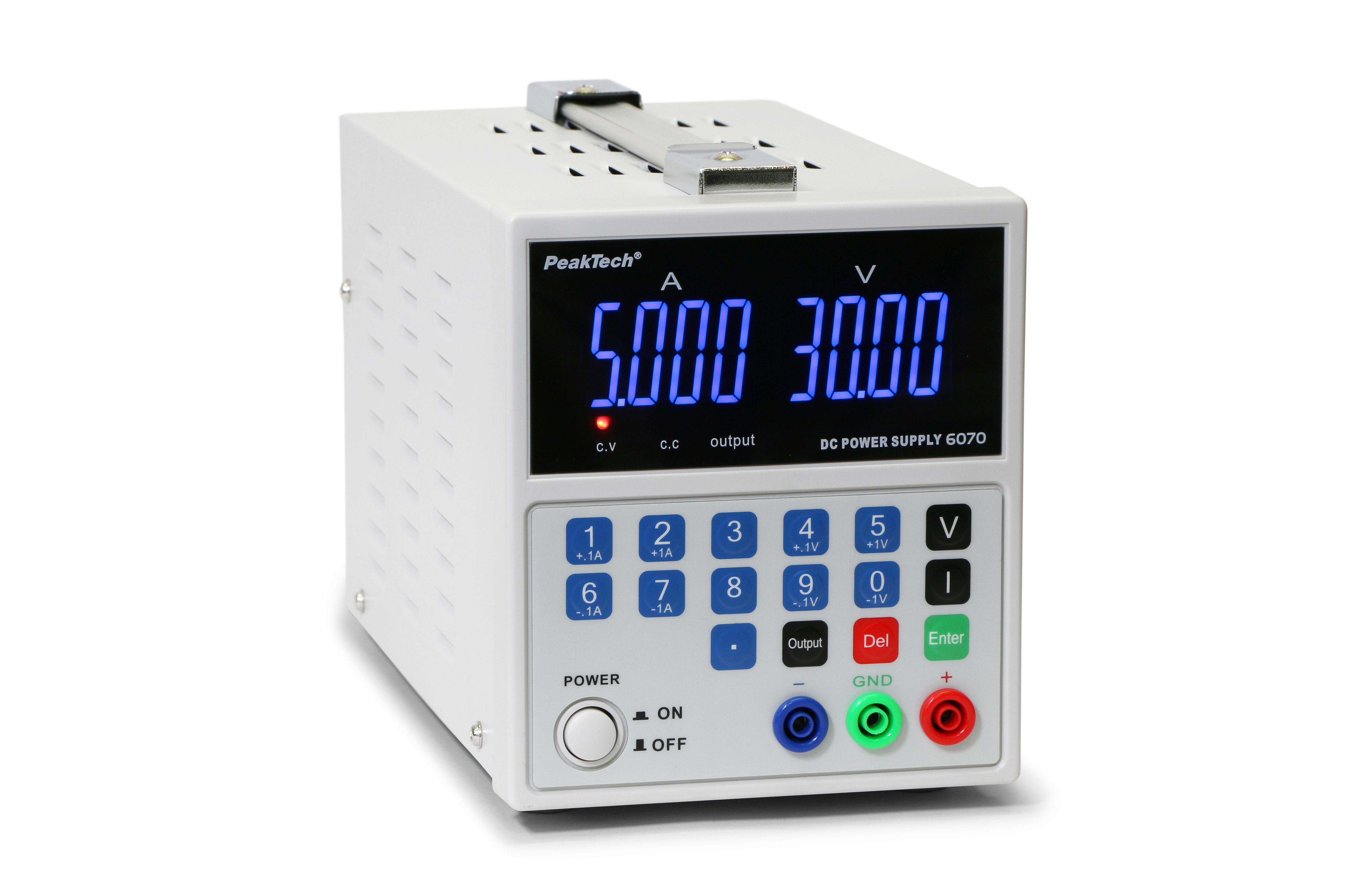PeakTech Digital Labornetzgerät mit USB Schnittstelle Labor-Netzteil