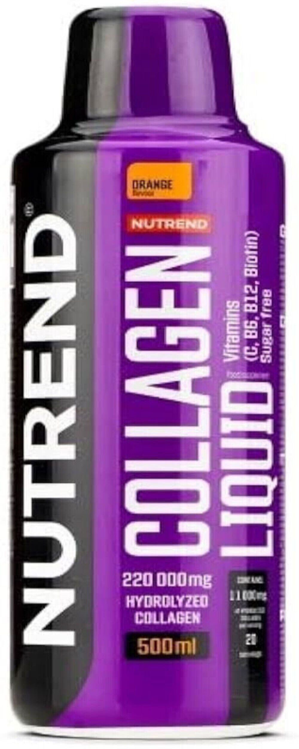 Nutrend Collagen Liquid 500ml Flüssig hydrolysiertes Kollagen Peptide Tropfen