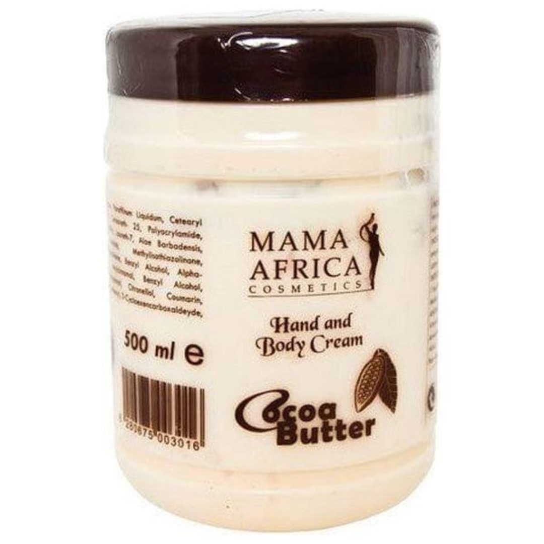 Mama Africa Körpercreme Mama Africa Cocoa Butter Hand and Body Cream 500ml