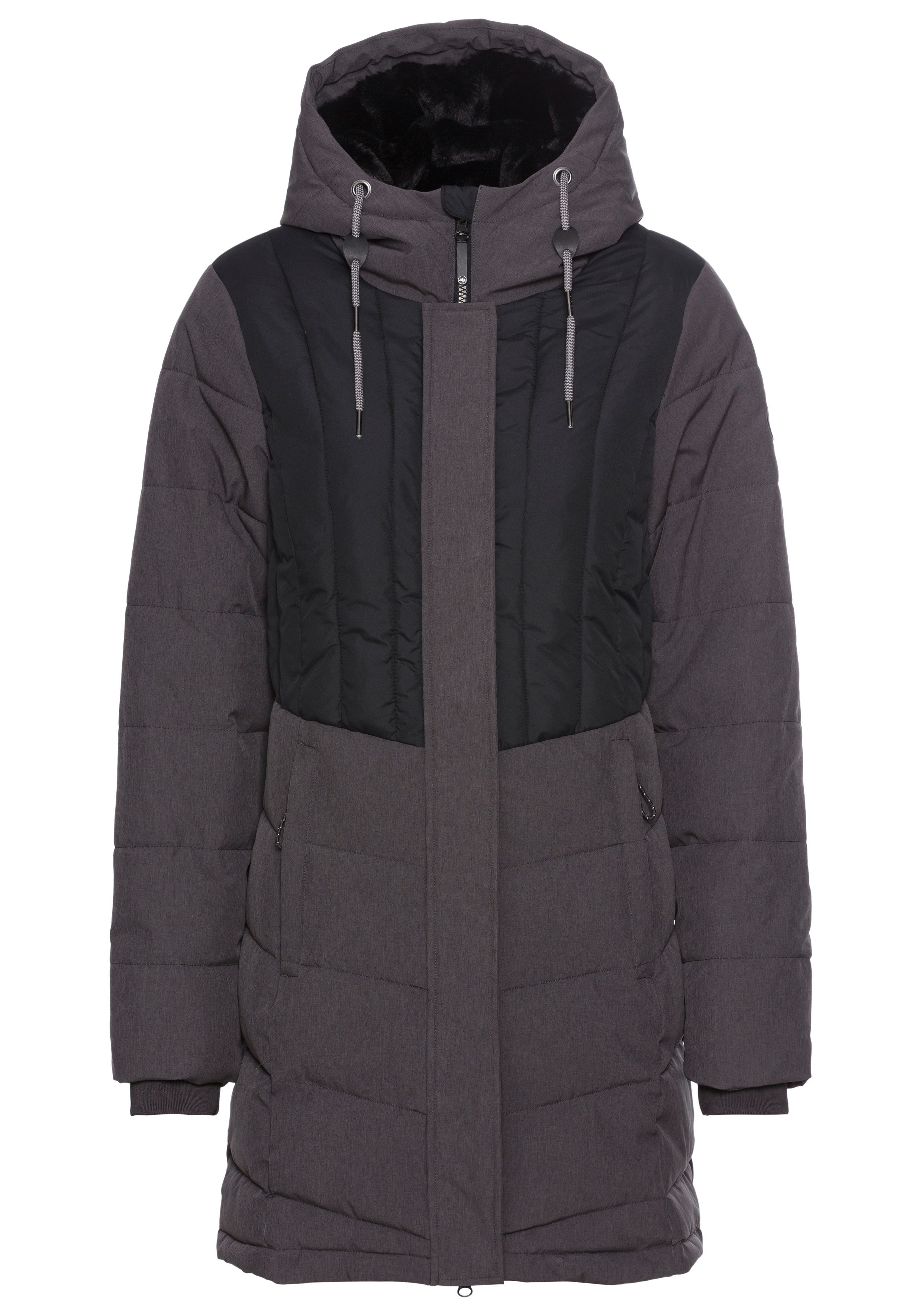 Polarino Winterjacke gesteppter Winterparka mit gefütterter Kapuze. Reduzierter Preis € 80,99. Unverbindliche Preisempfehlung € 99,99