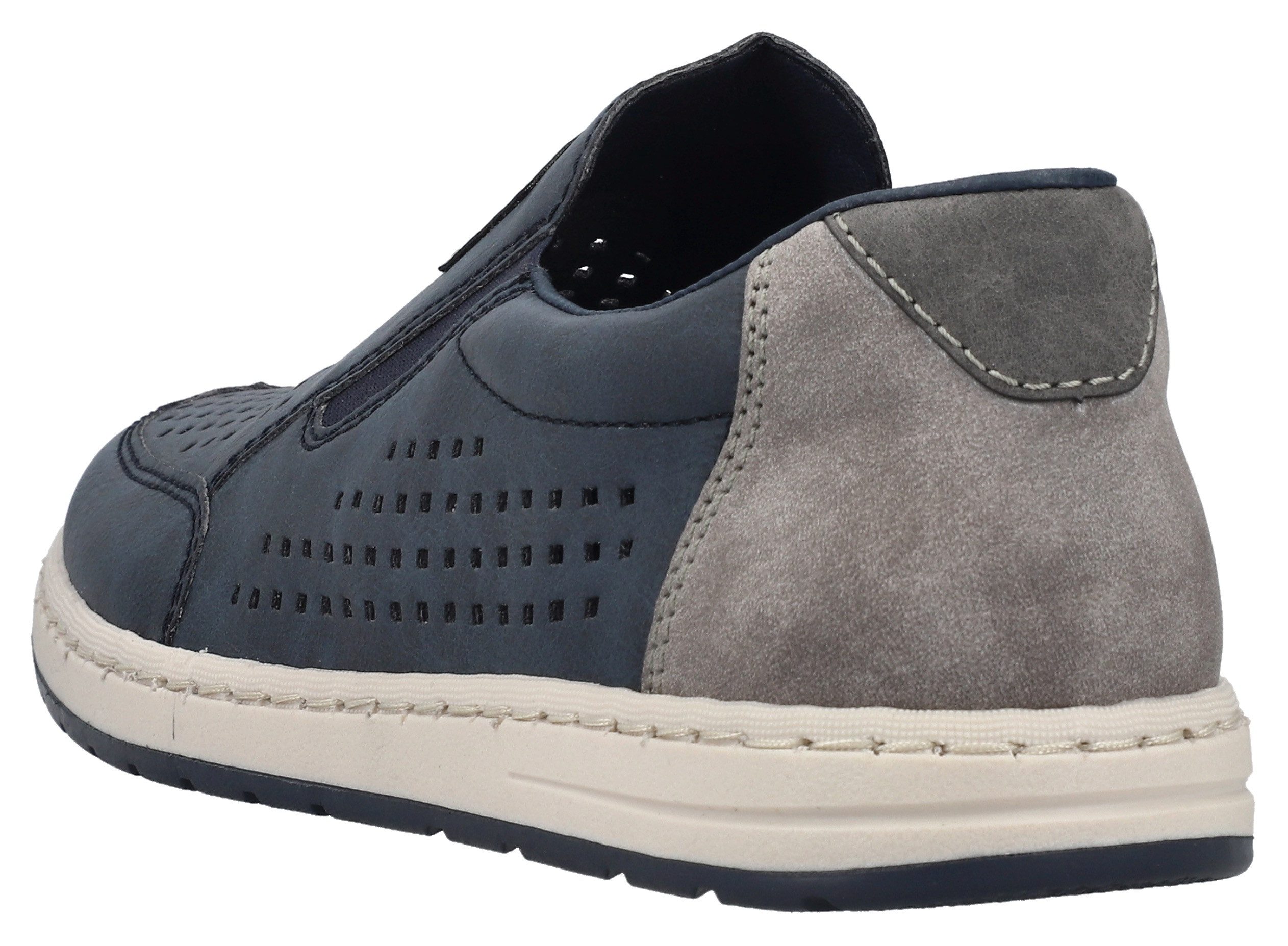 Rieker Slipper, Slip-on Sneaker, Loafer, Komfortschuh mit Gummizug für gute günstig online kaufen