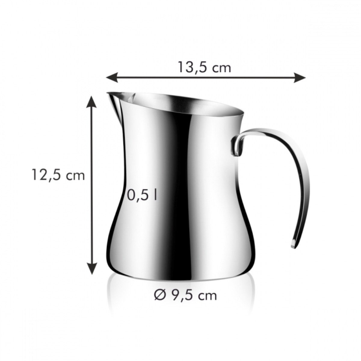 Kännchen Milchkännchen Milchkännchen), l, 0.5 Edelstahl Tescoma 2 GrandCHEF l, (Packung, 1x