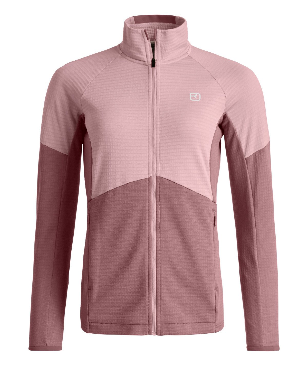 Ortovox Fleecejacke FLEECE LIGHT GRID JACKET - Damen Fleece-Jacke - dawn rose