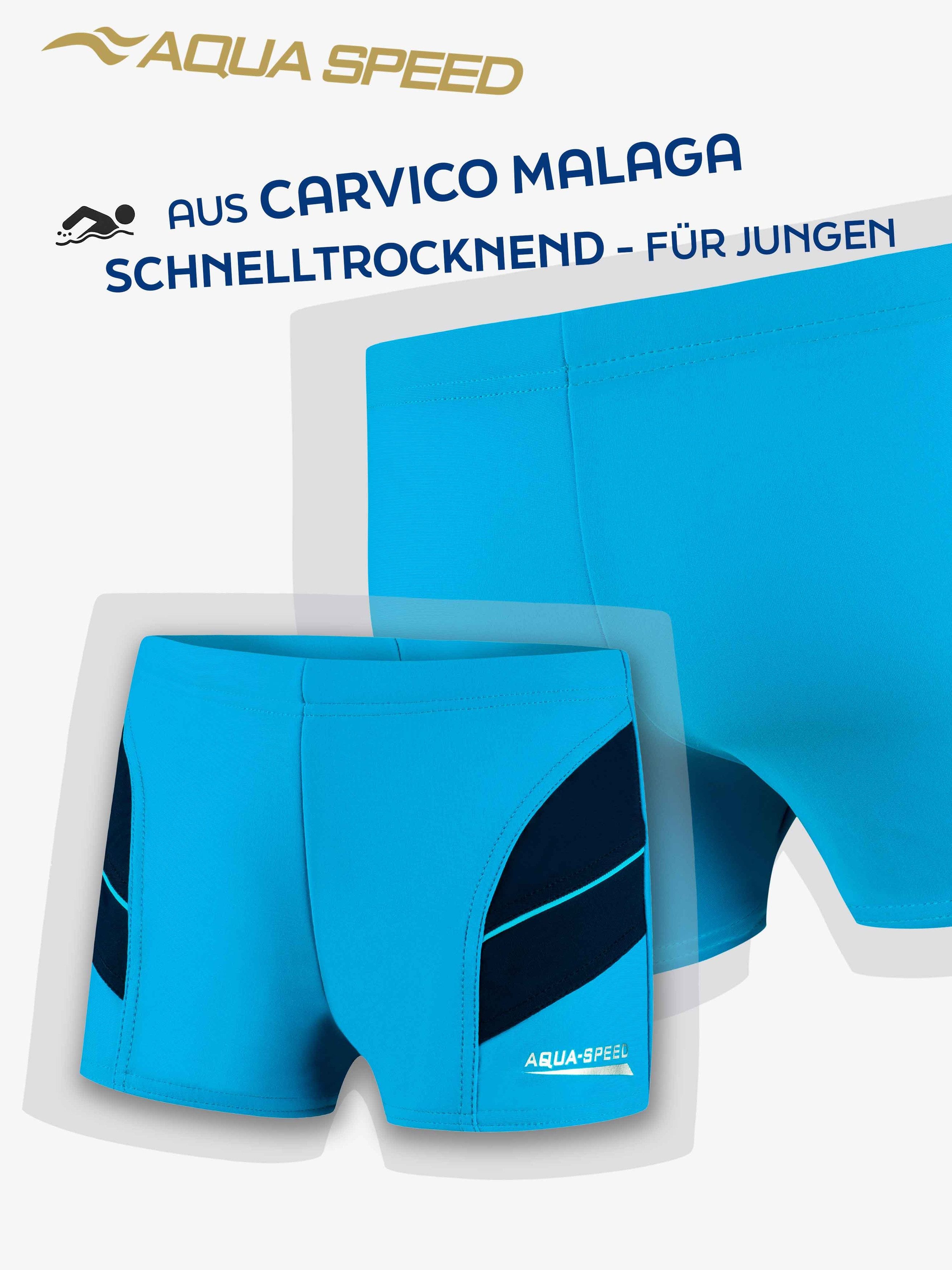 Aqua Speed Badehose Bequeme Badeshorts 104 cm Weiches Material & perfekter Sitz (Robuste Badehose mit verstärkten Nähten für hohe Belastbarkeit) Formstabil auch bei häufigem Tragen – kein Ausleiern