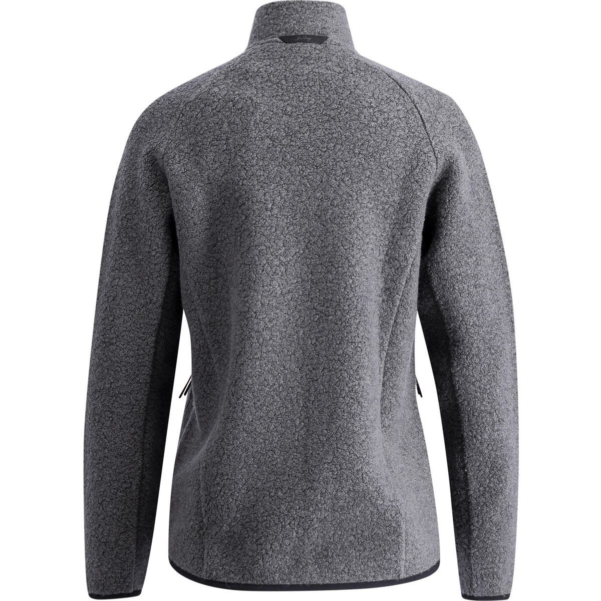 Lundhags Kapuzenstrickjacke Flok Wool Ws Pile Vielseitige Damenjacke für Outdoor-Abenteuer mit Merinowolle für