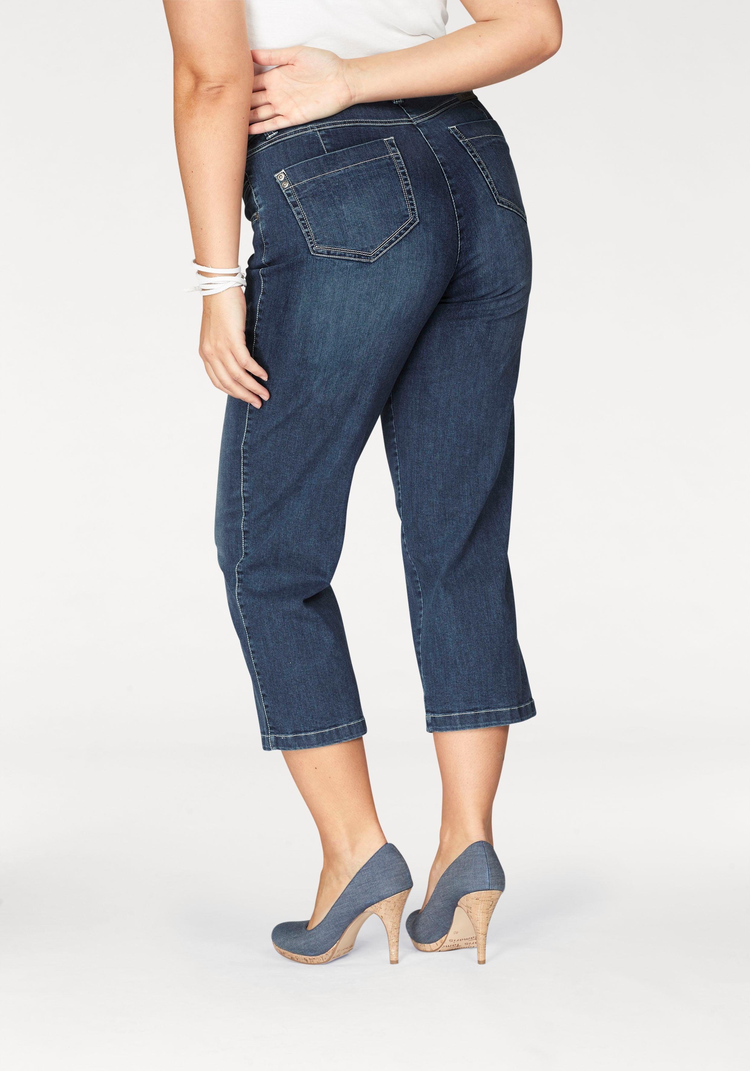 KjBRAND 78 Jeans »Babsie« Superstretch, 78 Jeans Babsie Timezone Jeans ENYA Elastische Slim Fit Jeans im Used Look