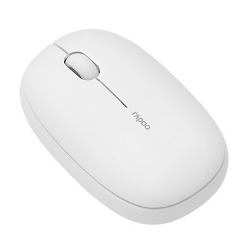 Rapoo M660 Silent Kabellose lautlose Multi-Mode-Maus, 2.4 GHz, 1300 DPI Maus (Bluetooth, kabellos)