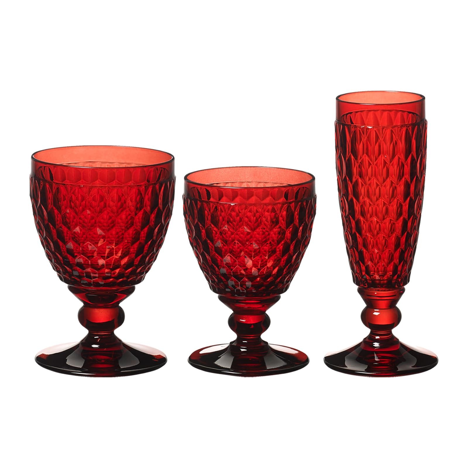 Villeroy & Boch Gläser-Set Boston Coloured Wein- & Sektgläser 12er Set, Glas