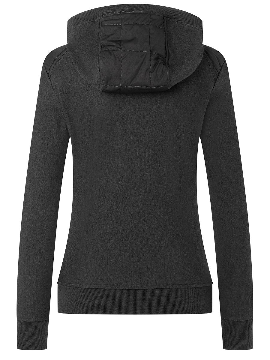 SUPER.NATURAL Outdoorjacke Merino Jacke W ALPINE ZIP JACKET wärmender Merino-Materialmix