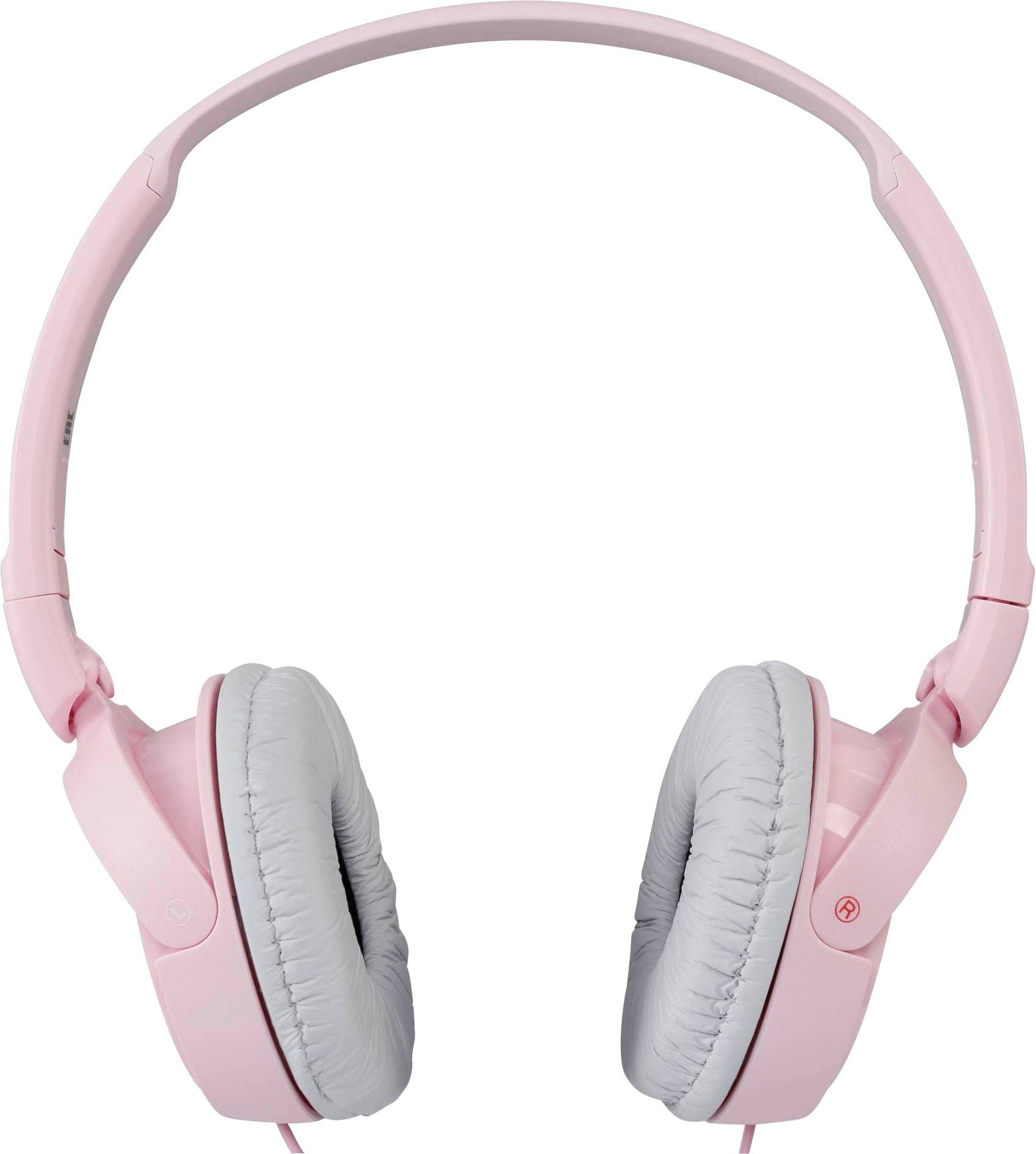 und integrierte Headsetfunktion) (Freisprechfunktion, mit Sony Anrufe Steuerung MDR-ZX110AP pink für Musik, On-Ear-Kopfhörer Faltbarer