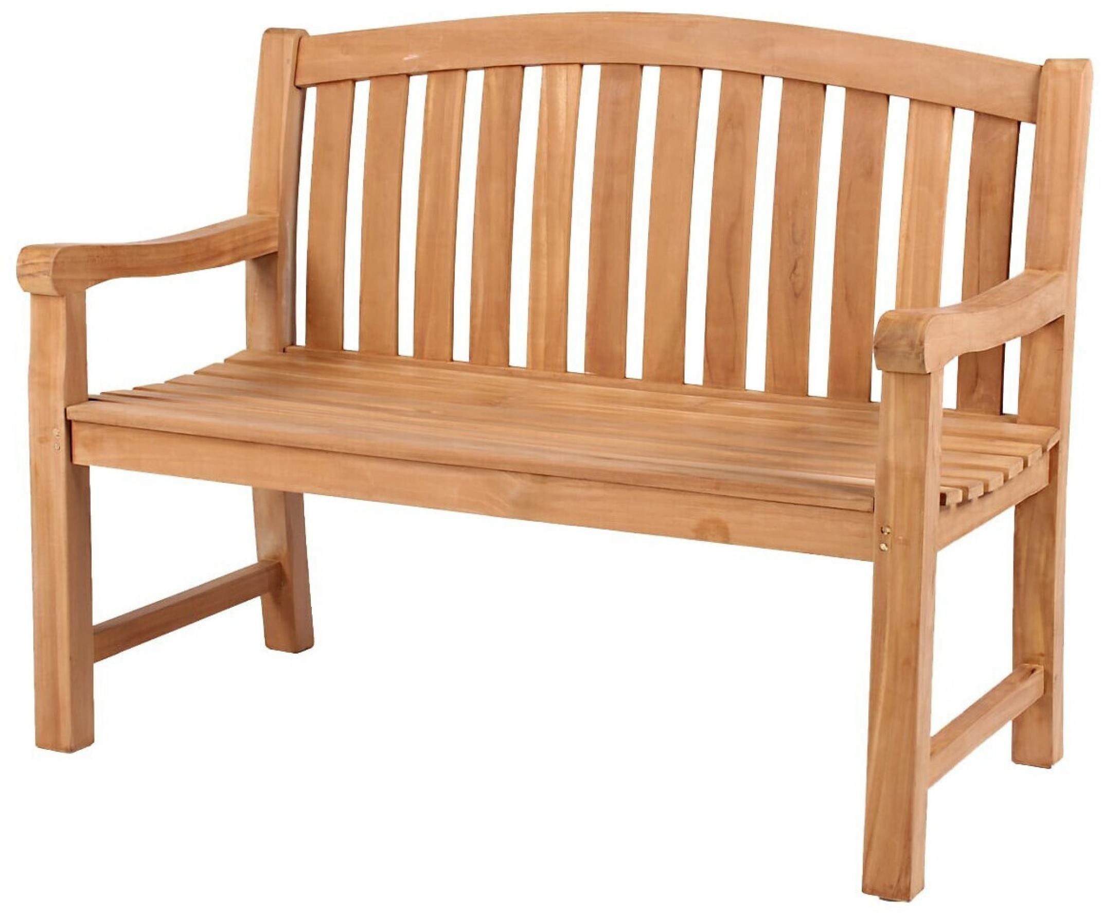 deVries Sitzbank Gartenbank "WOODIE" aus Teakholz 120cm