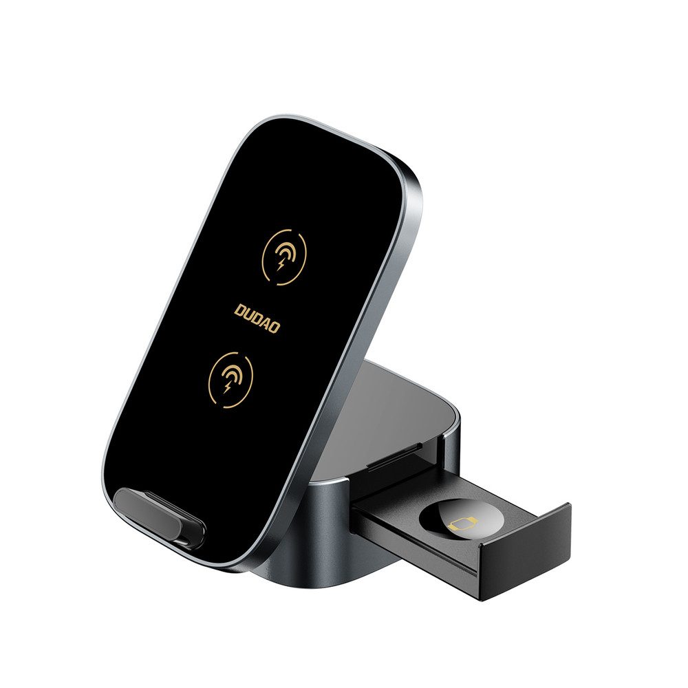 Dudao 3in1 Ladestation Multiladegerät Induktions-Ladegerät (Spar-Set, 1-tlg., 3-in-1, 15W, neigbar 90°, klappbar)