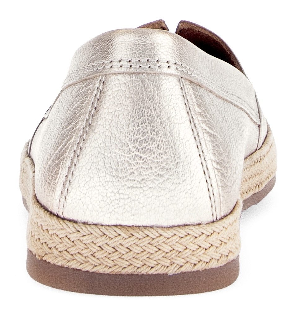 Gabor Slipper, Schlupfschuh, Bequemschuh, Flats mit jutebezogenem Plateau günstig online kaufen