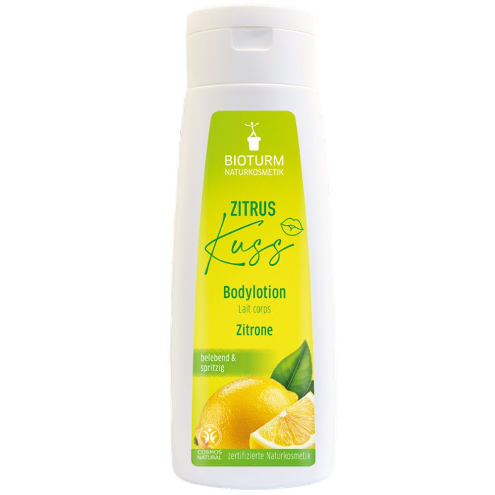 Bioturm Bodylotion Zitrus-Kuss Zitrone, 200 ml