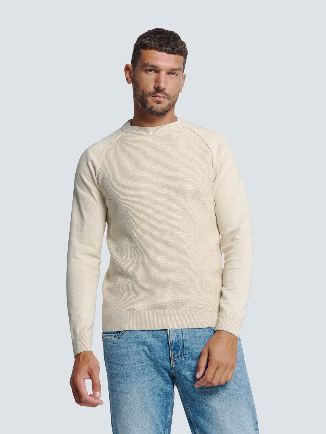 NO EXCESS Rundhalspullover No Excess Crewneck Pullover