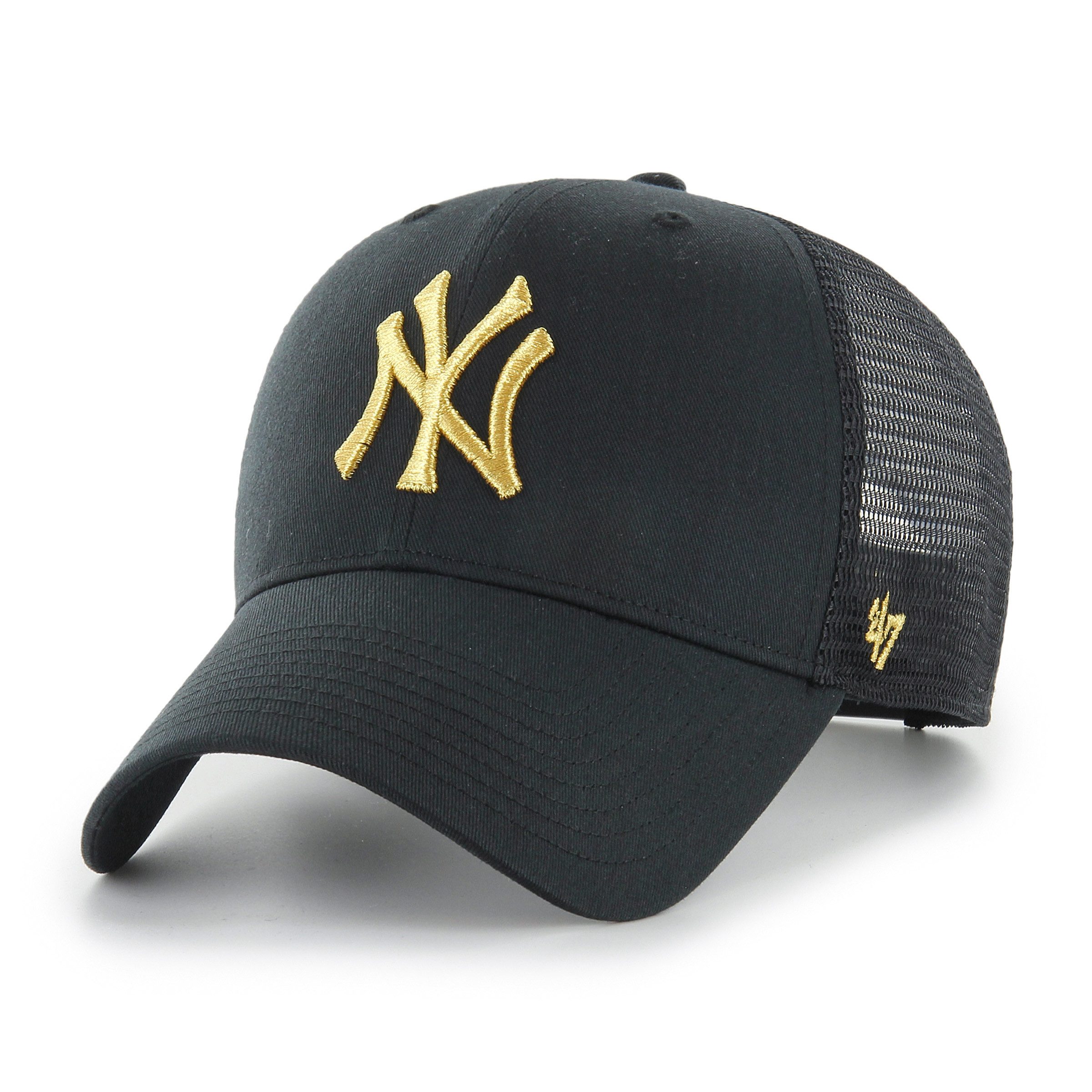 Trucker Cap '47 Brand Cap MLB New York Yankees Branson Metallic '47 MVP Black