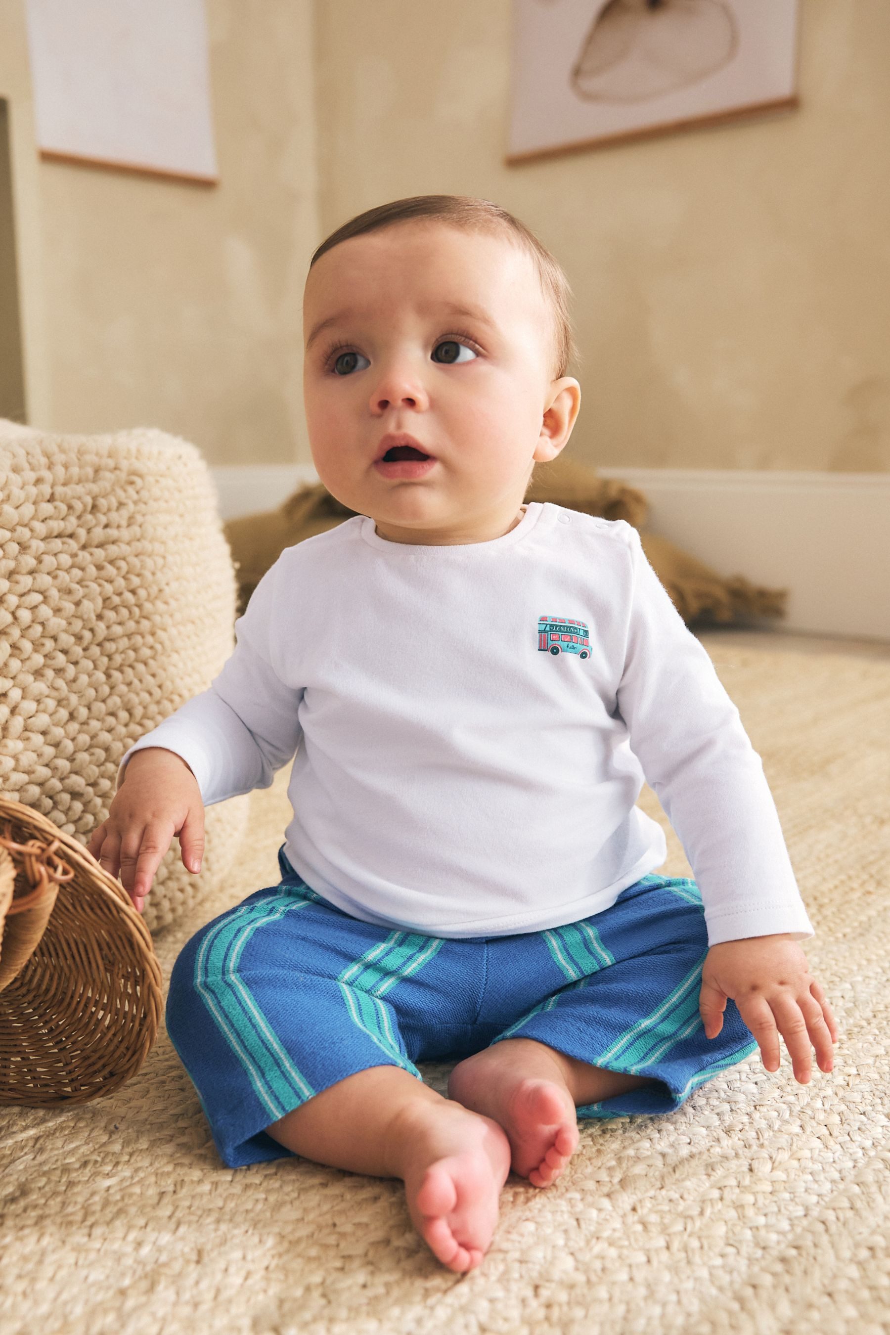 Shirt & Leggings Seminal X Car Pintos Baby Oberteil + Jogginghose