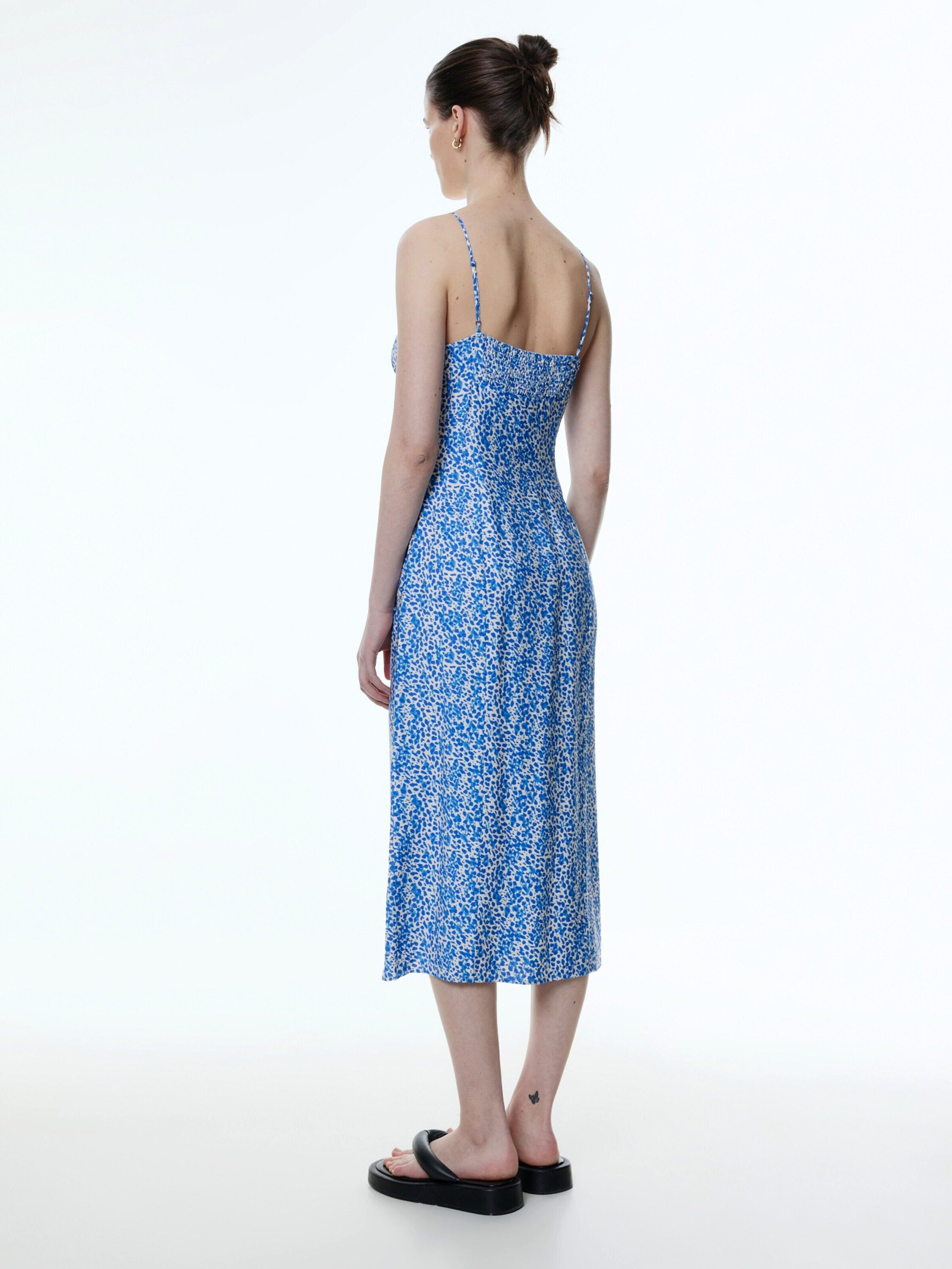 EDITED Sommerkleid Maleen (1-tlg) Drapiert/gerafft