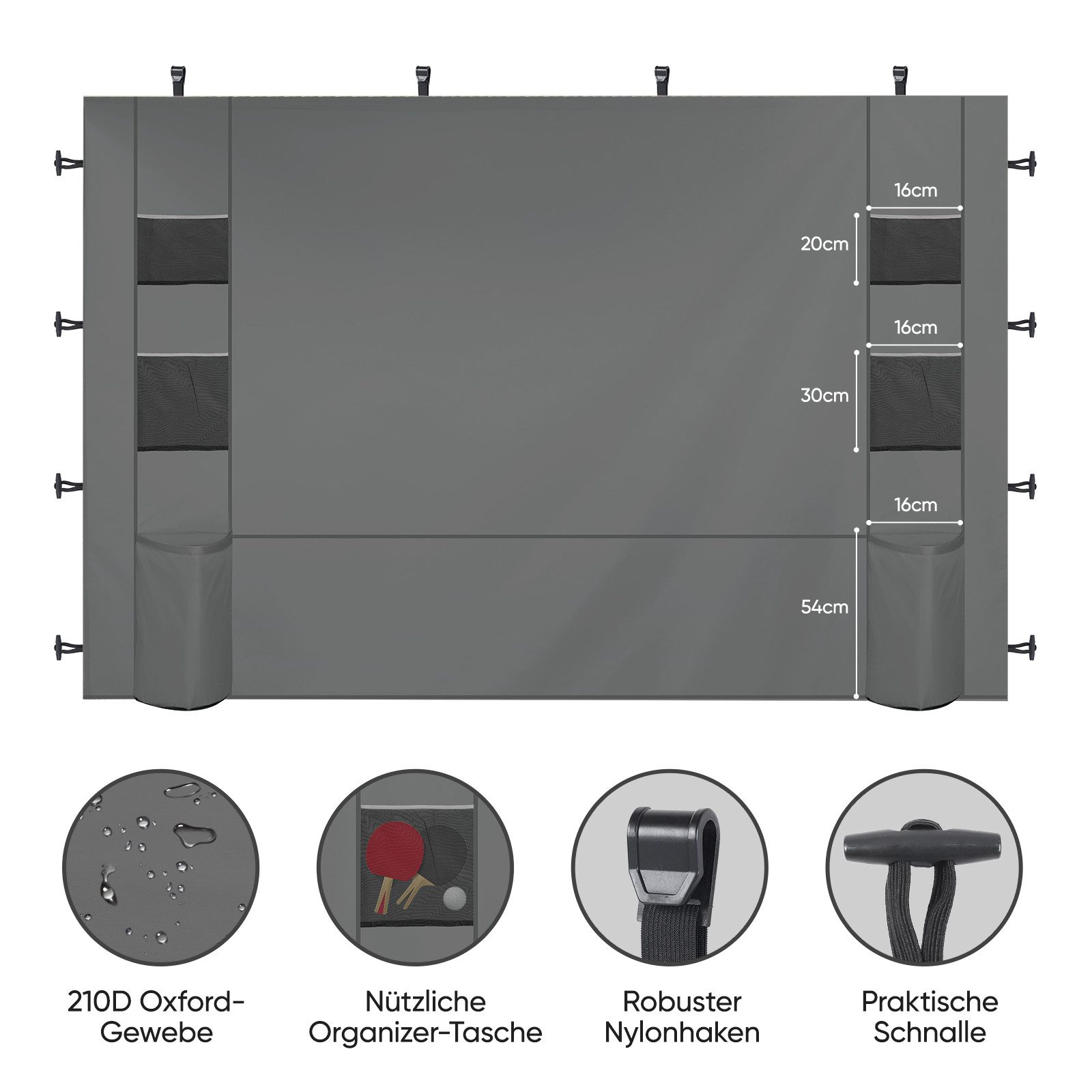 Sekey Faltpavillon Pavillon 3x3m Pop Up günstig online kaufen