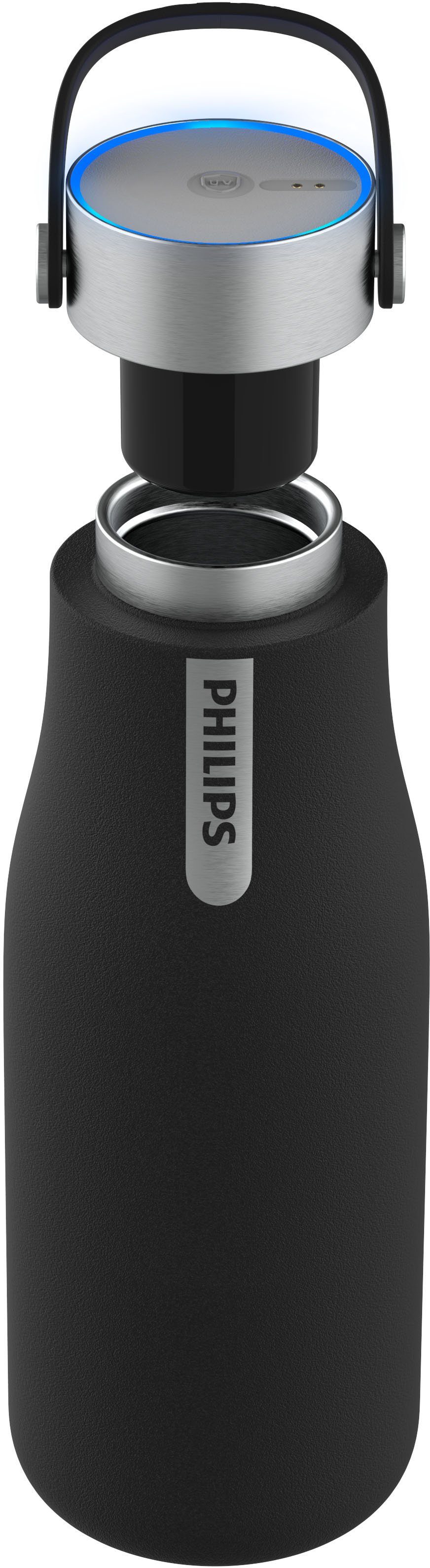 Philips Thermoflasche GoZero Smart, Edelstahl, 590 ml