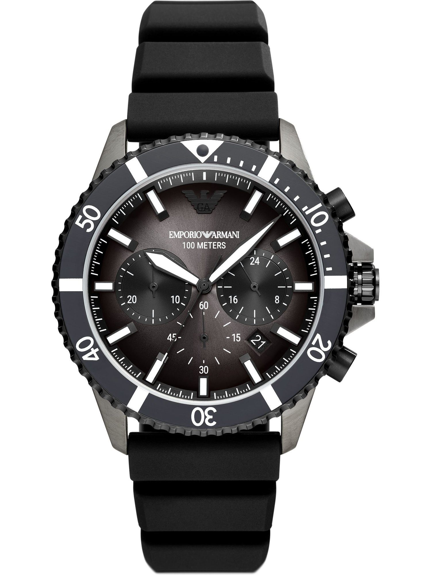 Emporio Armani Chronograph Emporio Armani Herren-Uhren Analog Quarz