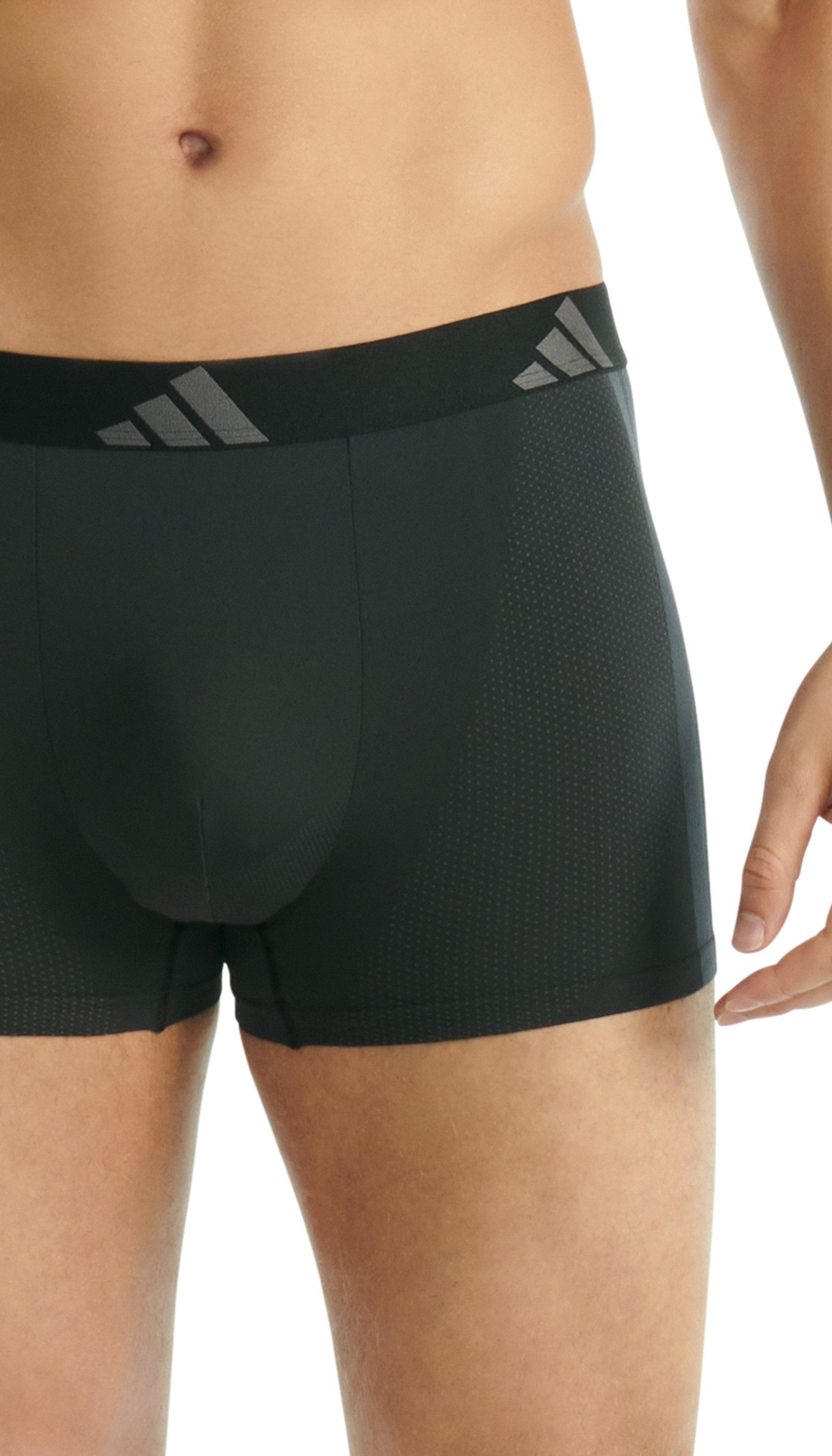 adidas Sportswear Trunk Active Micro Stretch Seamless (2er Pack) ohne Eingriff, elastisch, Logo-Bund, nahtlos, weich