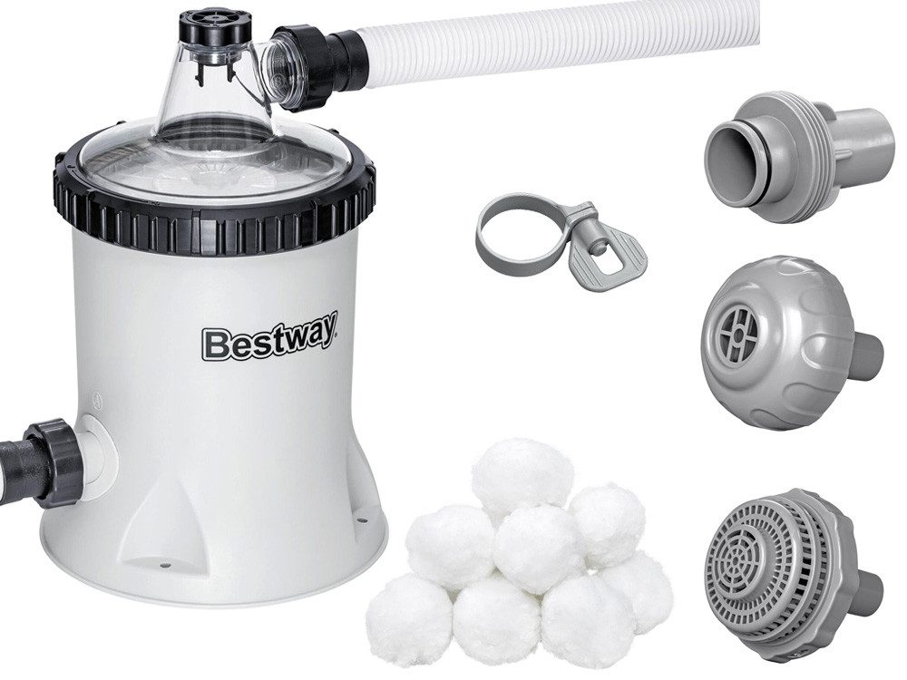 Bestway Filterpumpe Poolpumpe, Kartuschenpumpe, Poolfilterpumpe (Schläuche, günstig online kaufen