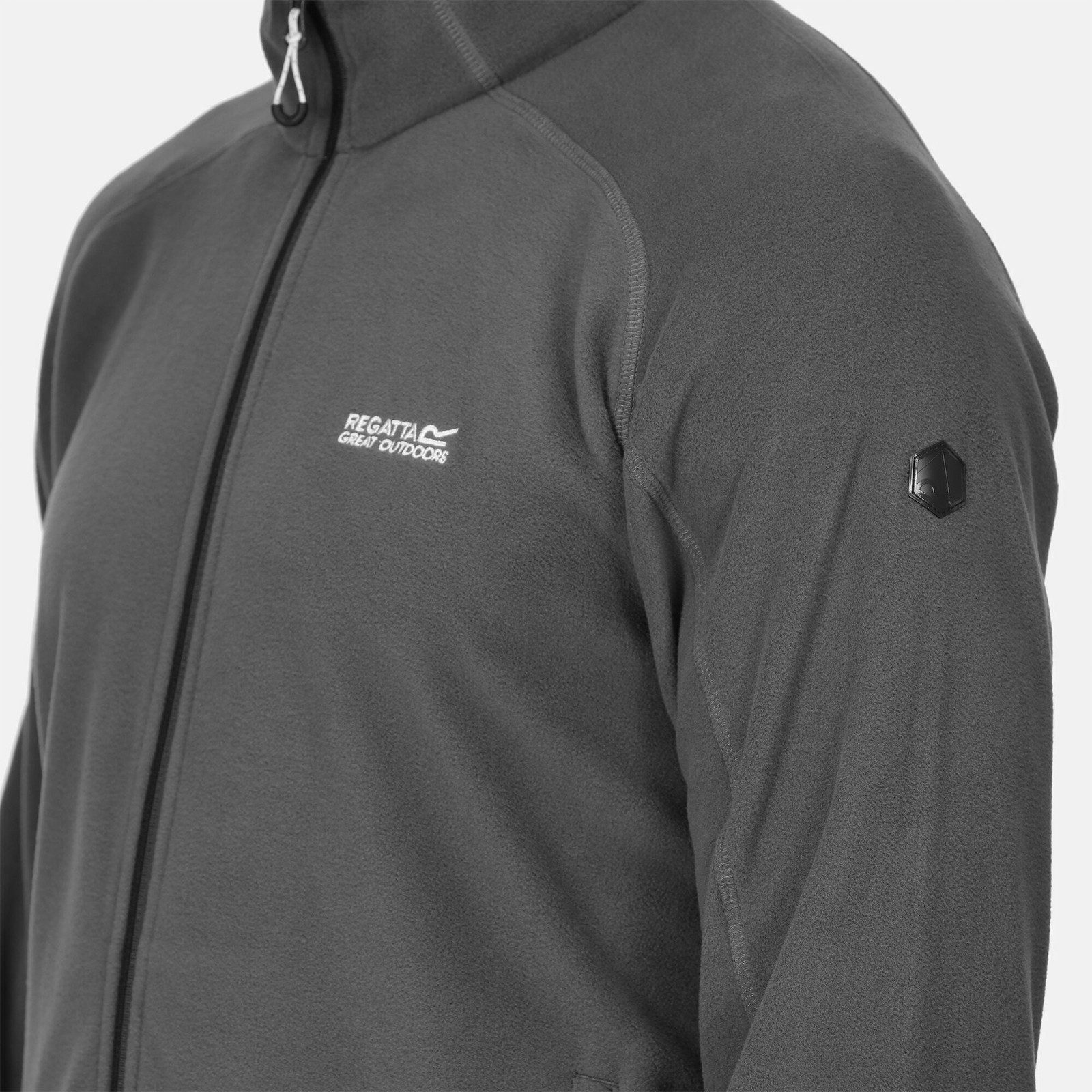 Regatta Fleecejacke Fleecejacke Hadfield mit Markenlogo auf der Vorderseite – Bild 4 von 5